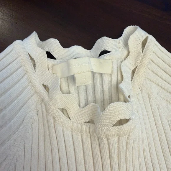 Jonathan Simkhai Knit Zig Zag Midi Dress (23) - Picture 4 of 8